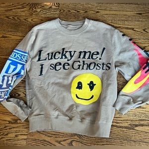 Yeezy Brown Sweatshirt with Graphic Print